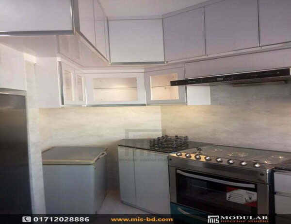 Kitchen Cabinet Design by HPL Sheet | Modular Interior Studio