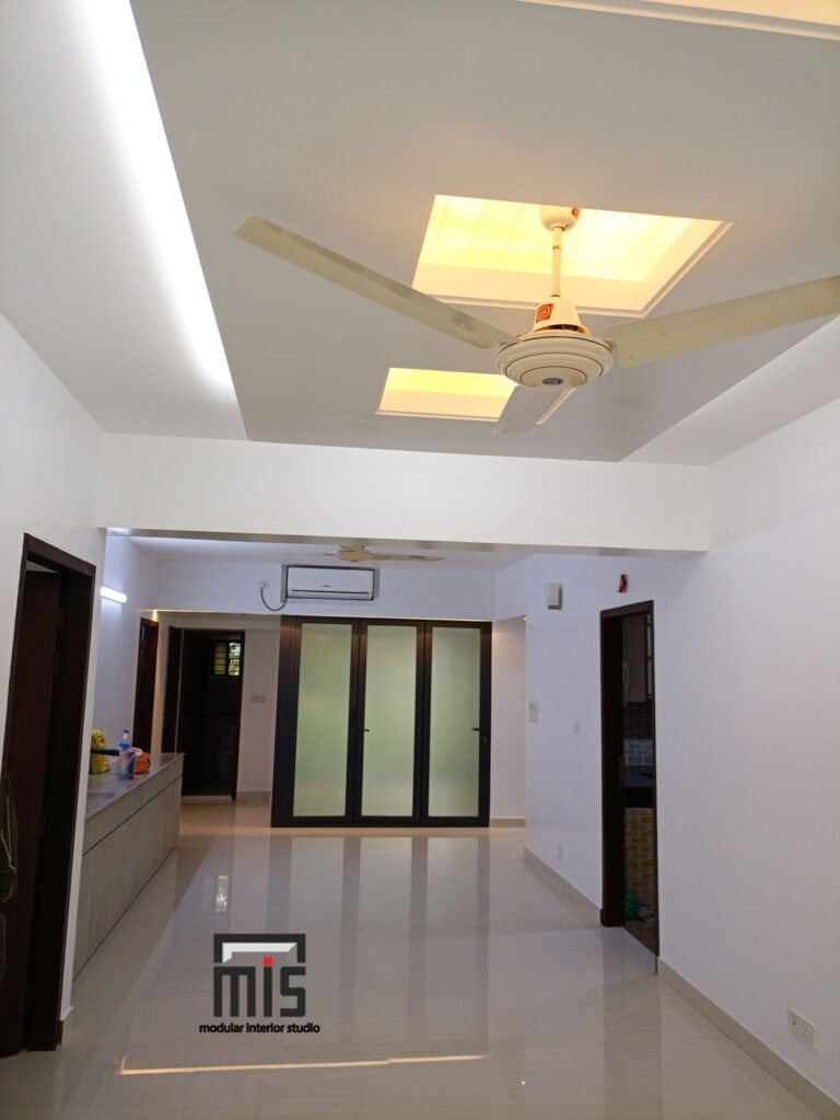 Small Residential Interior Project at Bashundhara 8 16 Modular Interior Studio