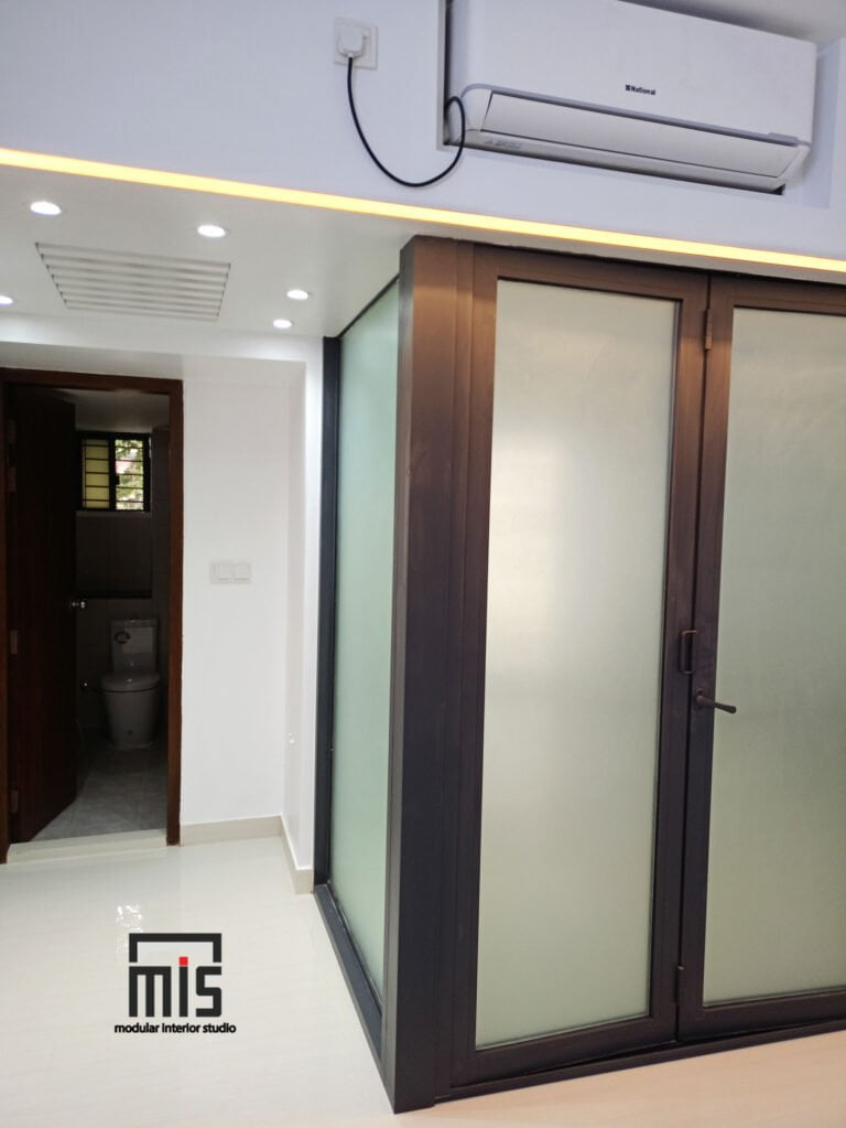 Small Residential Interior Project at Bashundhara 2 18 Modular Interior Studio